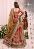 Asim Jofa Chiffon Frock With satin Silk Trouser