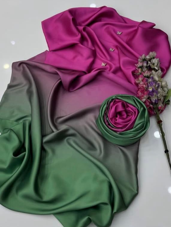 Lulusar Digital Printed 3-Piece Silk Suit ( Design 55)