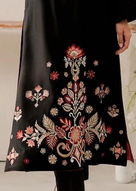URGE Dhanak 3PC Embroidered Suit ( Article 1)